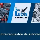 La imagen 2 de la Empresa CASA LUCAS SRL Tienda de repuestos para automóviles en San Carlos de Bariloche AR-R	