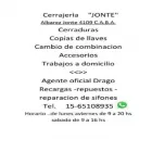 La imagen 3 de la Empresa CERRAJERÍA JONTE Tienda de repuestos para automóviles en Capital Federal AR-B