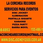 La imagen 1 de la Empresa DJ LA CORCHEA RECORDS SONIDO en Lomas de Zamora AR-B