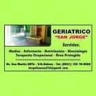 La imagen 1 de la Empresa GERIÁTRICO SAN JORGE Residencias para Mayores en Villa Gobernador Galvez AR-S