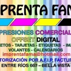 La imagen 3 de la Empresa IMPRENTA FAMÁ Offset en Bella Vista , Buenos Aires AR-B