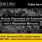 La imagen 1 de la Empresa MERCURIO REPUESTOS Tren Delantero en Capital Federal AR-B