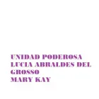 La imagen 1 de la Empresa UNIDAD PODEROSA LUCIA ABRALDES DEL GROSSO  MARY KAY Tienda de productos cosméticos en Mar del Plata AR-B