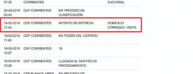 La imagen 1 de la Empresa CORREO ARGENTINO - SUCURSAL CORRIENTES Transporte Terrestre Correo en Corrientes AR-W	