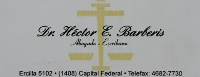 La imagen 8 de la Empresa ESTUDIO JURIDICO HECTOR EDGARDO BARBERIS & ASOCIADOS Sucesiones en Capital Federal AR-B