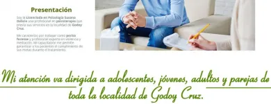 La imagen 2 de la Empresa LICENCIADA EN PSICOLOGIA SUSANA DELICIO Pericias Psicológicas en Mendoza AR-M	