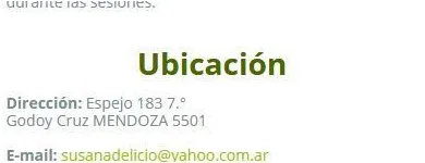 La imagen 3 de la Empresa LICENCIADA EN PSICOLOGIA SUSANA DELICIO Pericias Psicológicas en Mendoza AR-M	