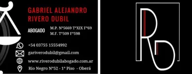 La imagen 3 de la Empresa RIVERO DUBIL GABRIEL ALEJANDRO - ABOGADO Legales en Oberá AR-N	