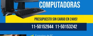 La imagen 1 de la Empresa TAJA SERVICE. SERVICIO TÉCNICO DE PC Servicios Tecnicos Para Pc en Autonoma De Buenos Aires AR-C