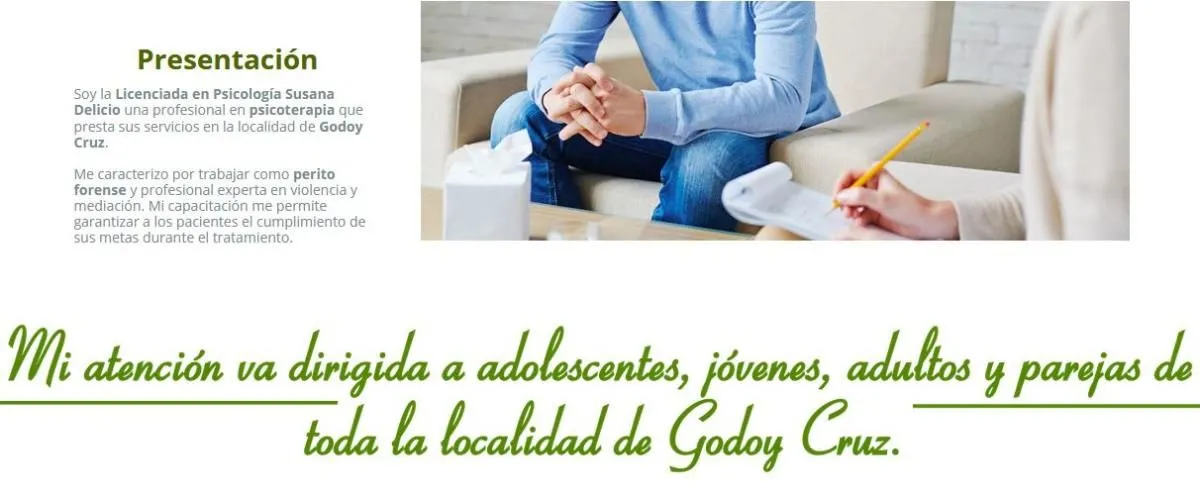 La imagen 2 de la Empresa LICENCIADA EN PSICOLOGIA SUSANA DELICIO