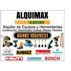 La imagen 3 de la Empresa ALQUIMAX - ALQUILER DE HERRAMIENTAS