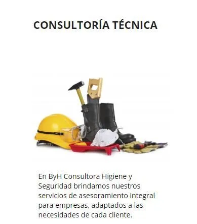 La imagen 4 de la Empresa B & H ASOCIADOS - CONSULTORA DE SEGURIDAD E HIGIENE