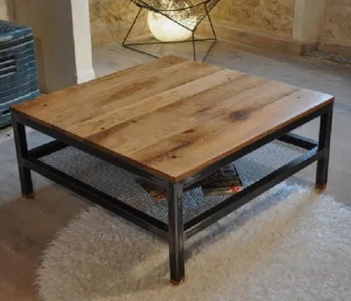 La imagen 4 de la Empresa MUEBLES DE HIERRO Y MADERA INDUSTRIAL