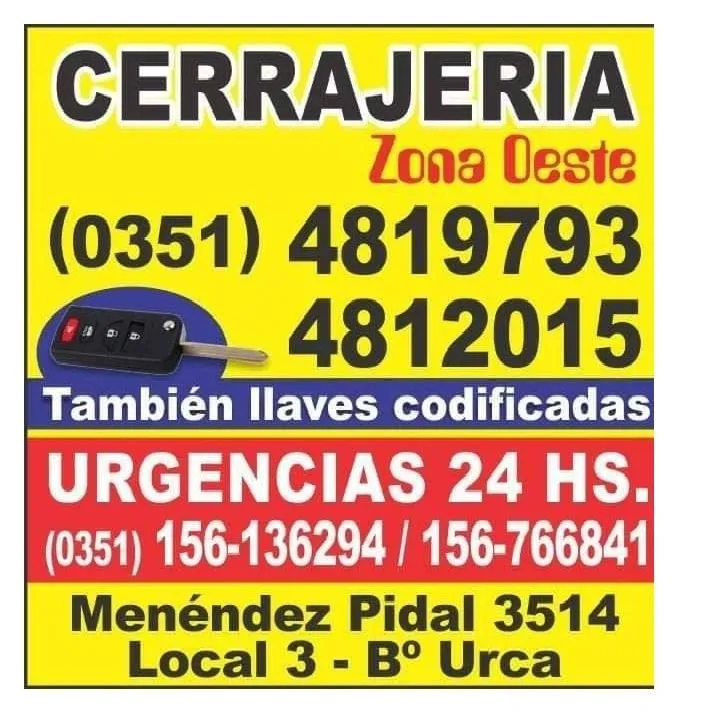 La imagen 3 de la Empresa CERRAJERIA ZONA OESTE - 24 HS