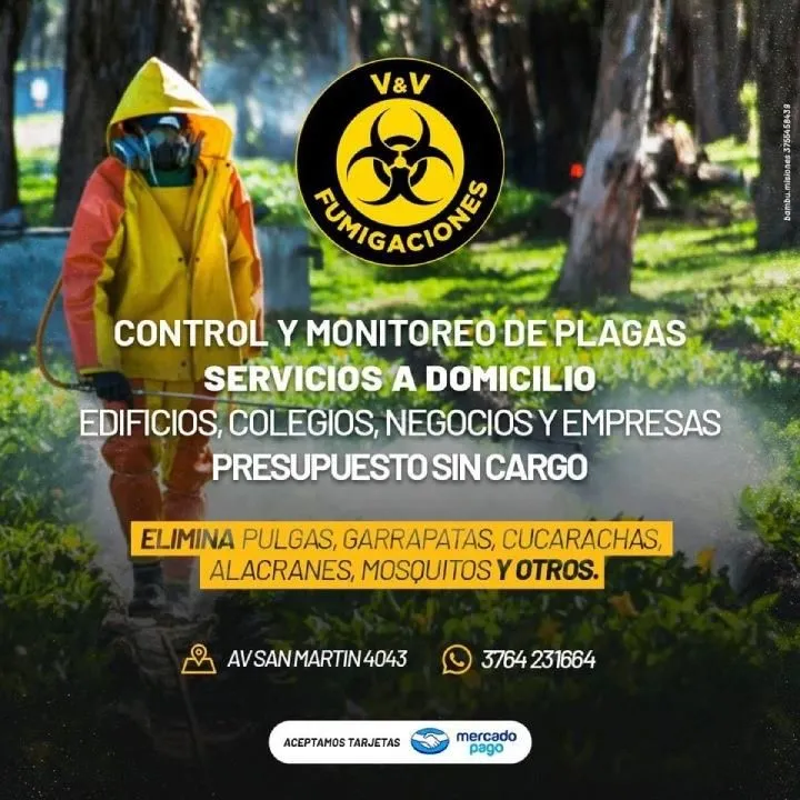 La imagen 5 de la Empresa V Y V FUMIGACIONES CONTROL DE PLAGAS
