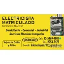 ELECTRICISTA MATRICULADO IGNACIO BLANCO Urgencias Eléctricas en San Justo AR-B