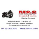 MENSAJERIA M Y S Moto en El Talar AR-B