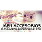 JAEN ACCESORIOS - PLATA - ACERO QUIRURGICO - CUERO